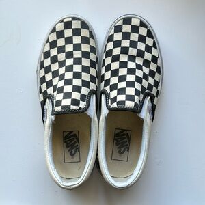 Checkered B&W Vans